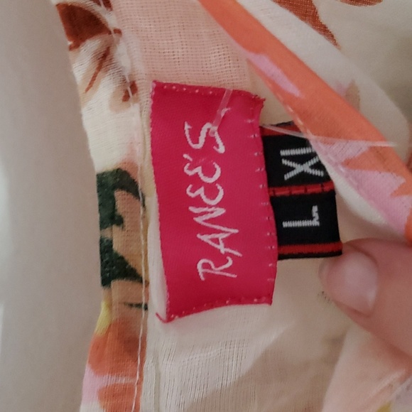 NWT Ranee's Floral bird ๐ฆ Resortwear long Dress Size Large/XL ๐ ๐บ๐บ - Picture 5 of 8